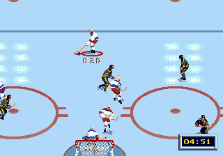 NHL All-Star Hockey 95 (USA) In game screenshot